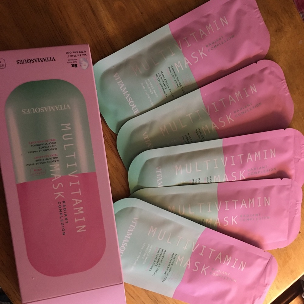 Multivitamin facial mask